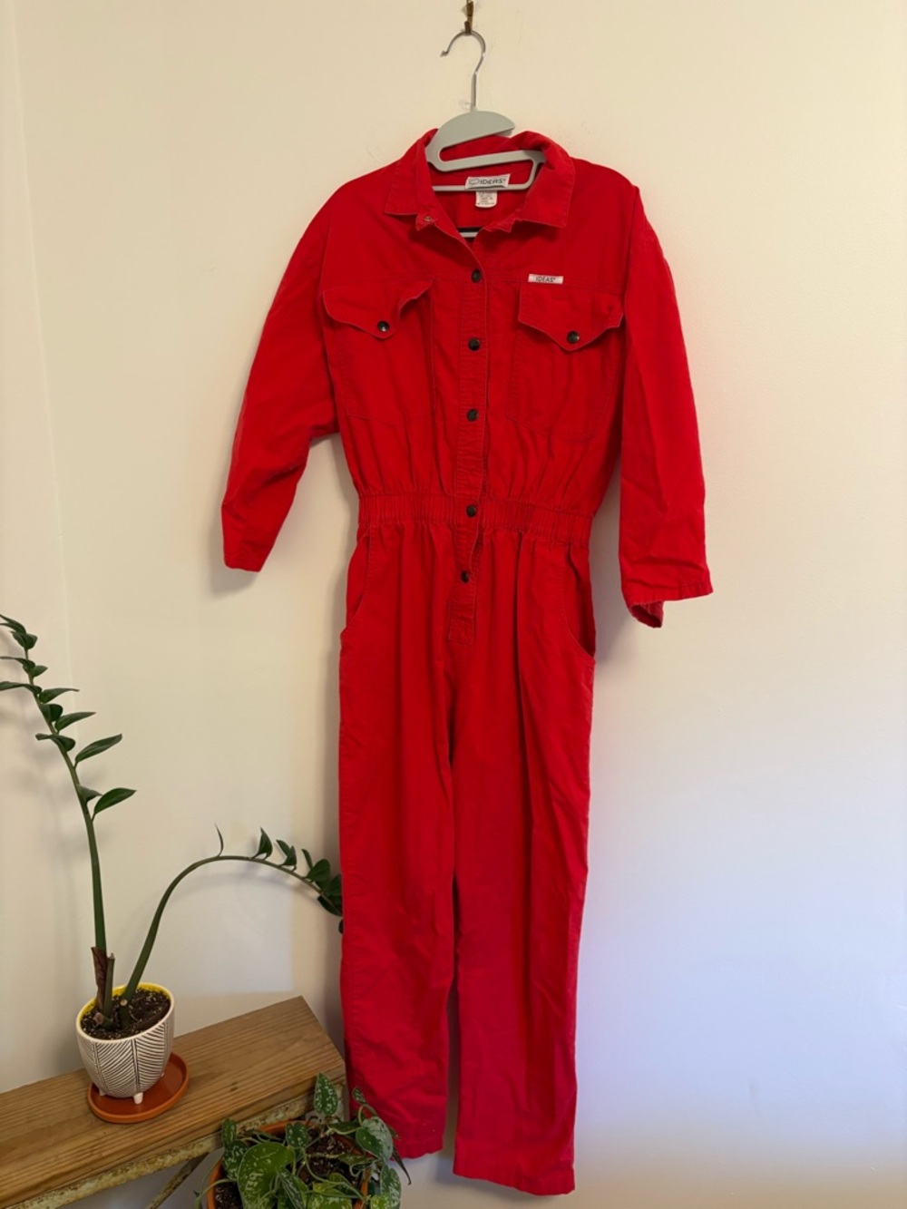 Vintage red boiler jumpsuit